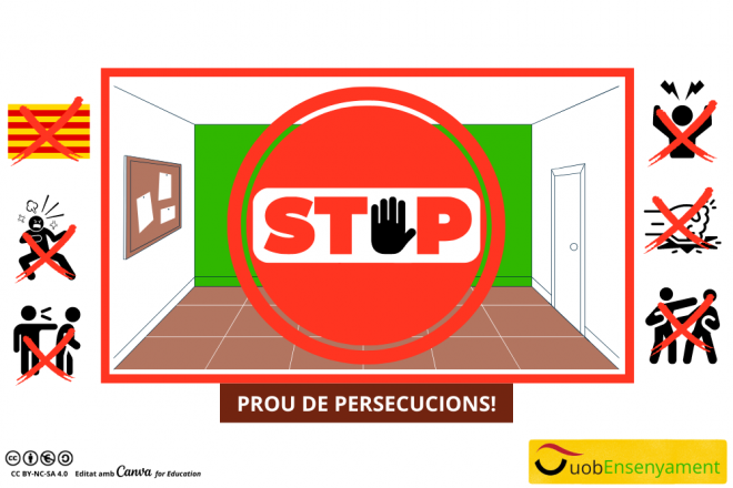 Prou de persecucions pel català