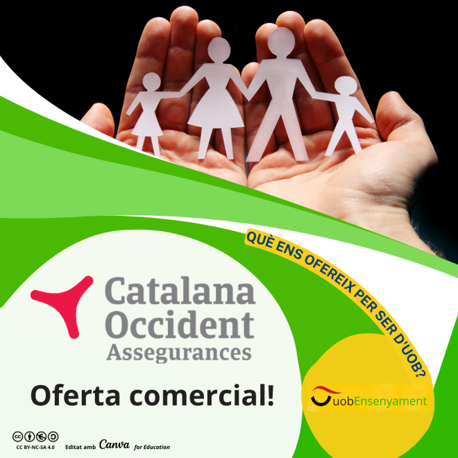 Oferta comercial CATALANA OCCIDENTE per l'afiliació
